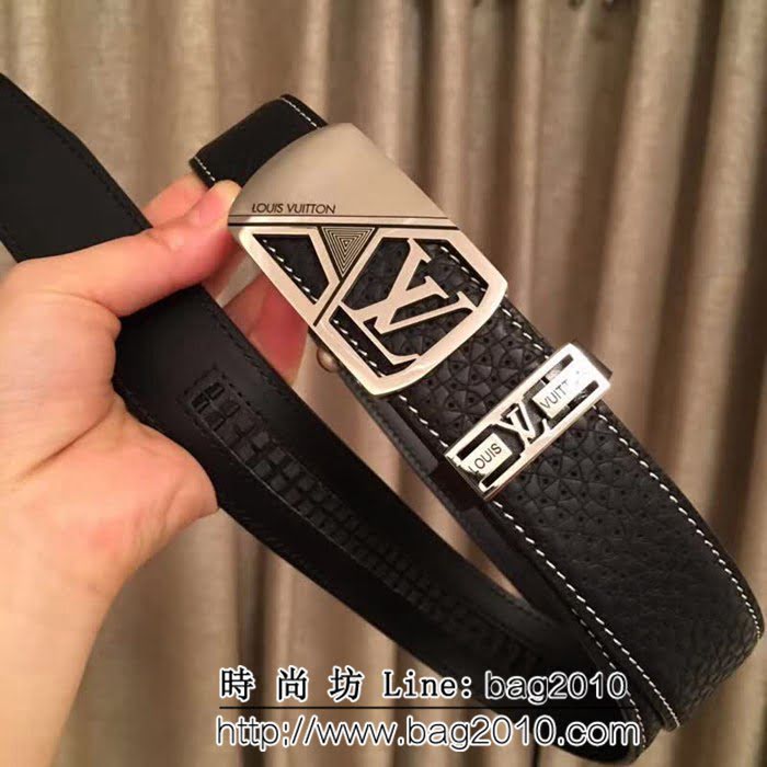 路易威登LV 義大利進口雙面頭層牛皮 專櫃驗貨 男士皮帶 LHG1286